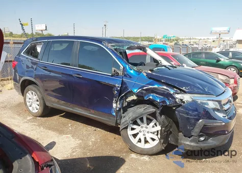 2019 Honda Pilot Lx z USA, uszkodzony, nr VIN 5FNYF6H10KB054792